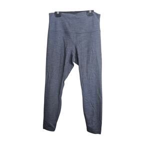Lululemon align pant 25” W5CFGS Mini Heathered Herringbone Black White size 10